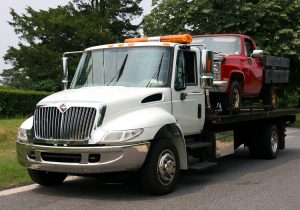 This is a picture of a tow truck services.